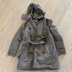 Burberry Britt Trench with liner and detachable hood